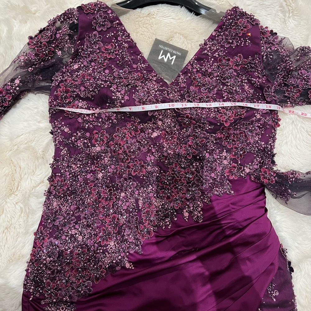 Walter Collection by Walter Mendez Custom Beaded Gown - Picture 10 of 17